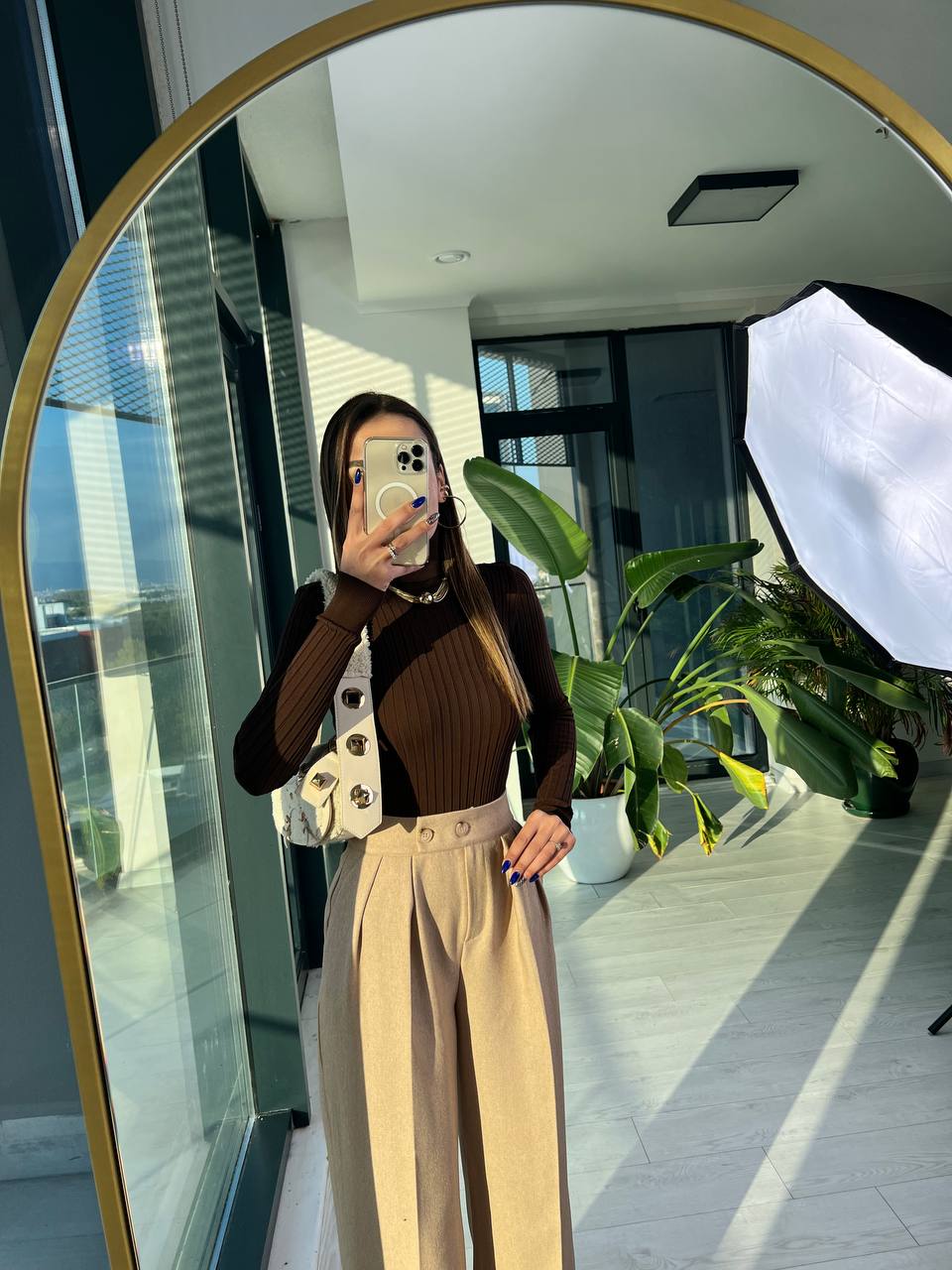 Vizon Yün Doku Premium Kalite Pantolon