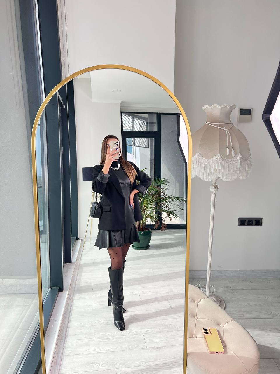 Siyah ithal Kaşe Astarlı Blazer Ceket