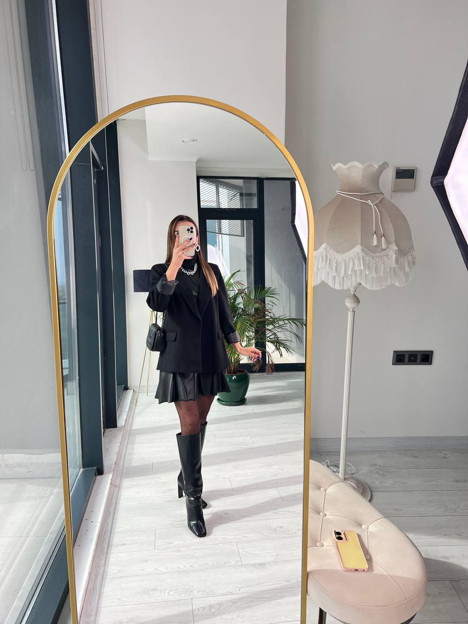 Siyah ithal Kaşe Astarlı Blazer Ceket