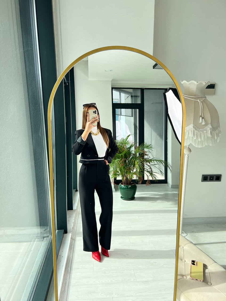Siyah şerit Detaylı Premium Seri Pantolon Ceket Takım