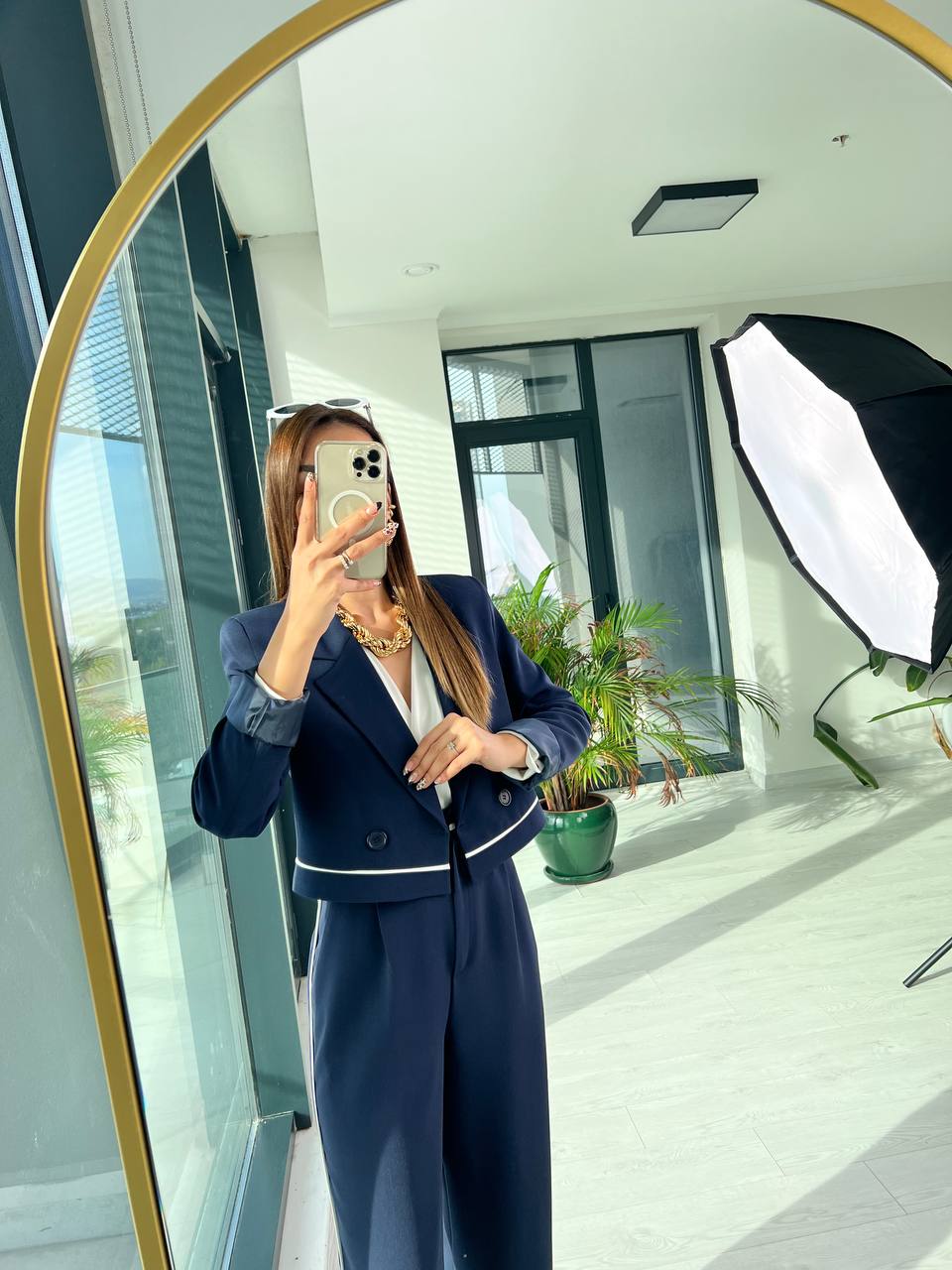Lacivert%20şerit%20Detaylı%20Premium%20Seri%20Pantolon%20Ceket%20Takım