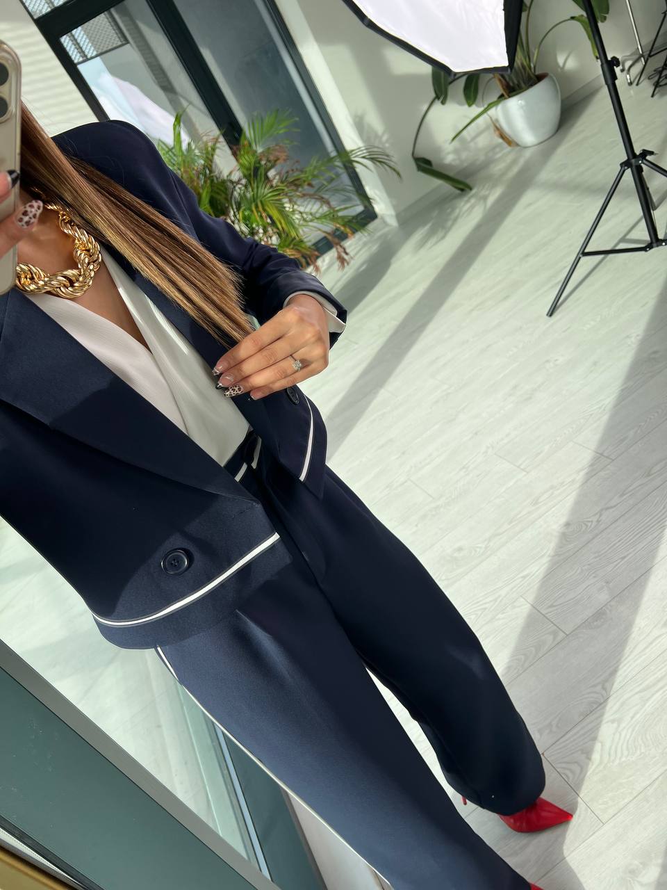Lacivert%20şerit%20Detaylı%20Premium%20Seri%20Pantolon%20Ceket%20Takım