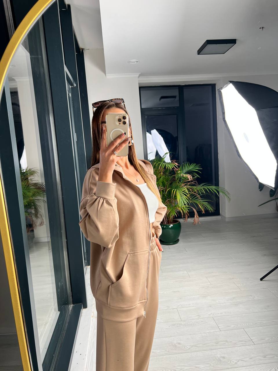 Camel Modal Kumaş Takım