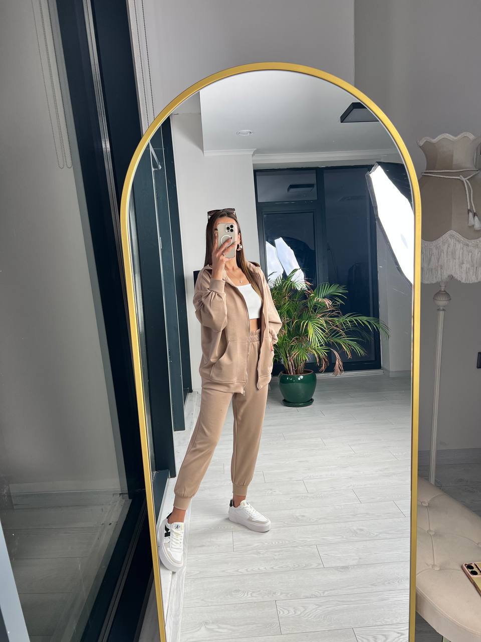 Camel Modal Kumaş Takım
