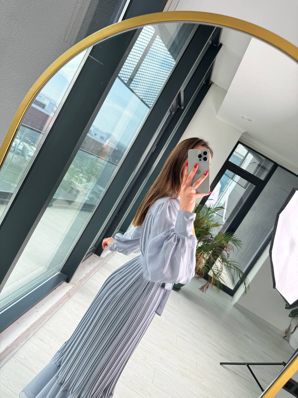 Gri%20Tasarım%20Astarlı%20Belle%20Elbise