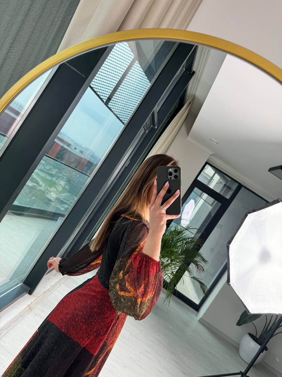 Tasarım%20Astarlı%20Bel%20Düğüm%20Detaylı%20Tül%20Elbise