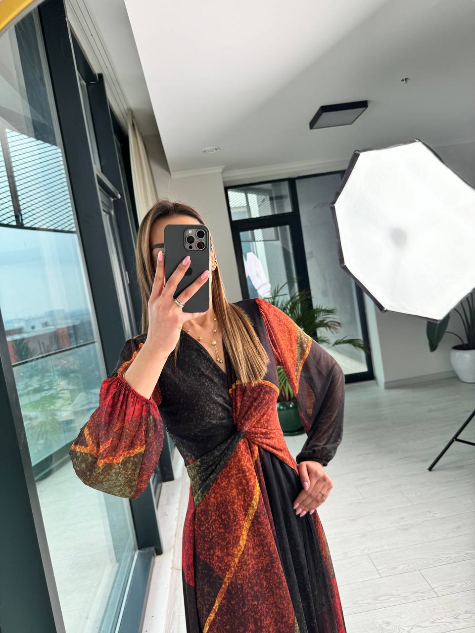 Tasarım%20Astarlı%20Bel%20Düğüm%20Detaylı%20Tül%20Elbise