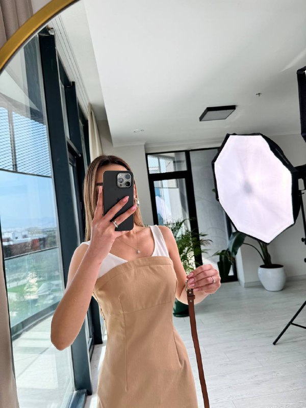 Camel%20Tok%20Gabardin%20Kumaş%20Kemerli%20Lüks%20Kalite%20Zara%20Model%20Elbise