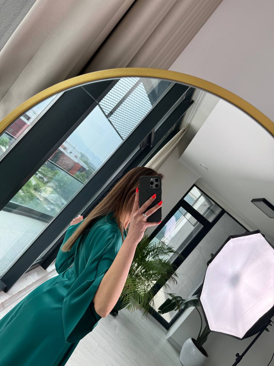 Zümrüt%20Düğüm%20Detaylı%20Tok%20Saten%20Elbise