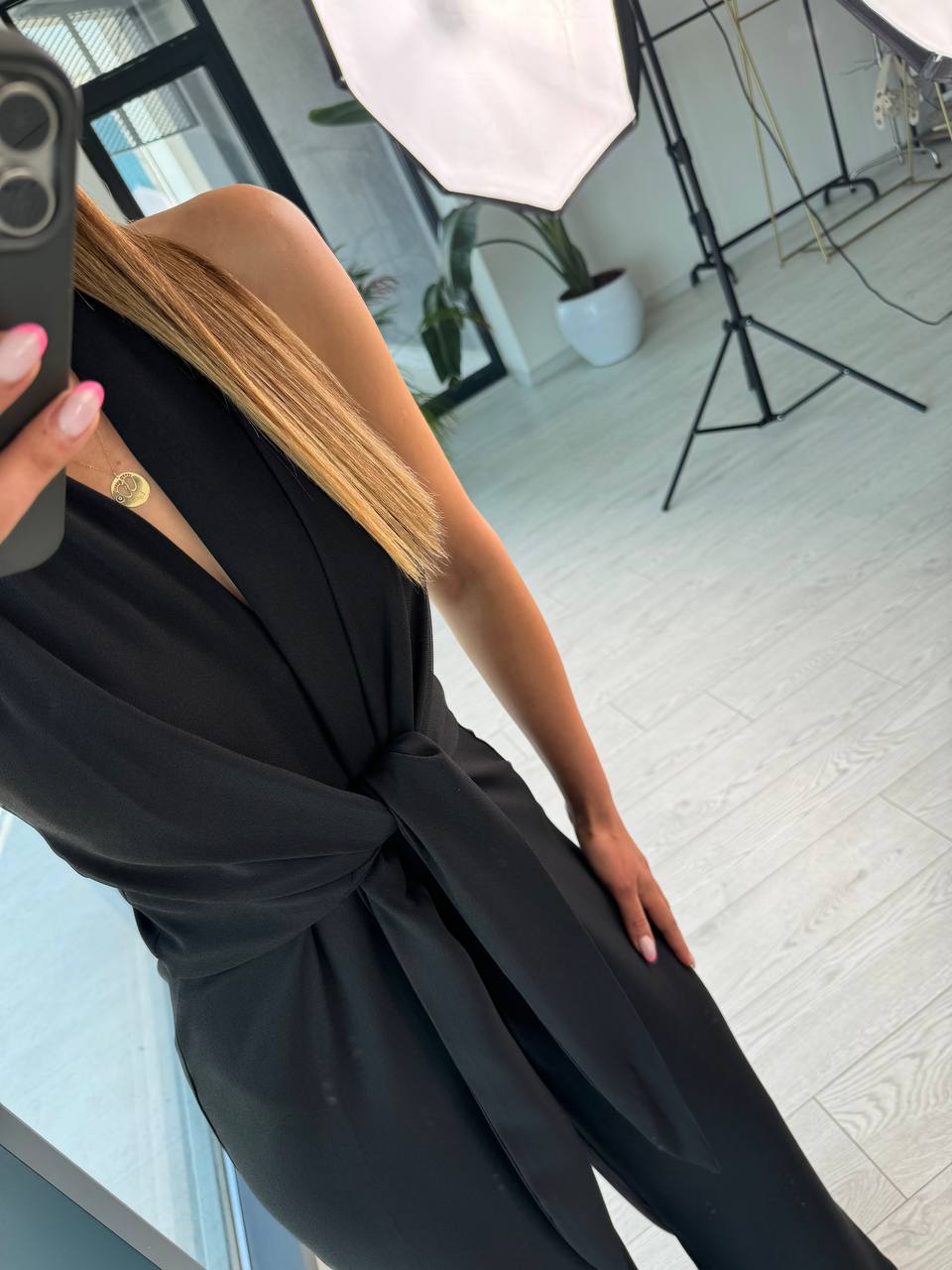 Tasarım%20Siyah%20Zara%20Krep%20%20Kumaş%20Bağlamalı%20Tulum
