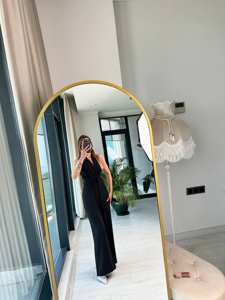 Tasarım%20Siyah%20Zara%20Krep%20%20Kumaş%20Bağlamalı%20Tulum