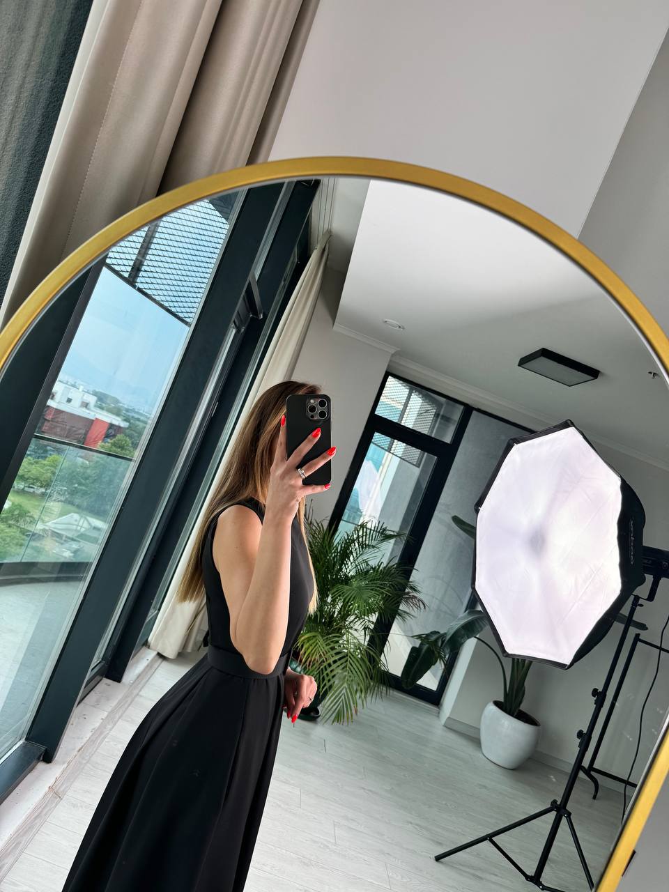 Siyah%20Kemerli%20Cepli%20Atlas%20Kumaş%20Elbise