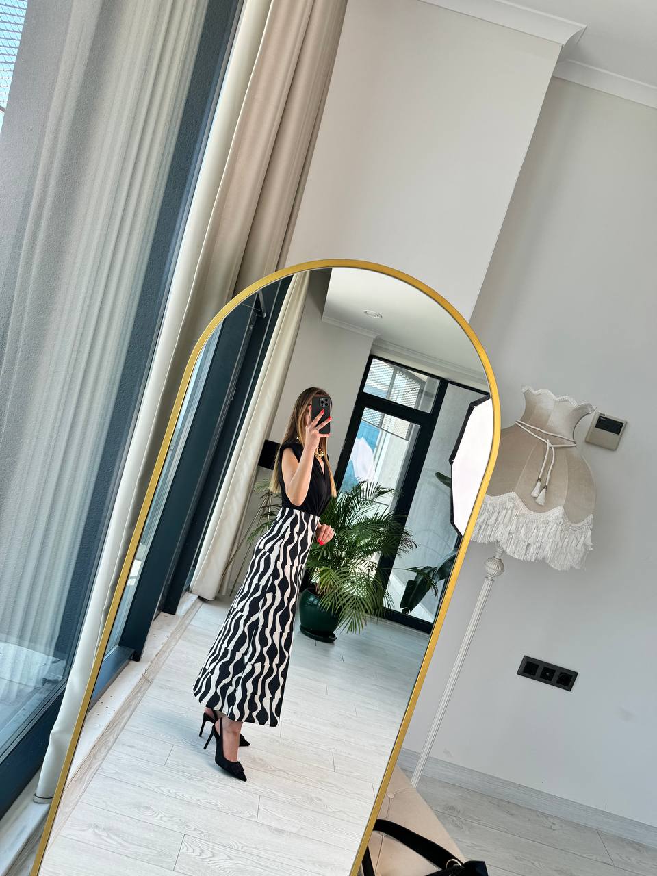 Siyah%20Beyaz%20Desenli%20Pamuklu%20Tok%20Doku%20Etek