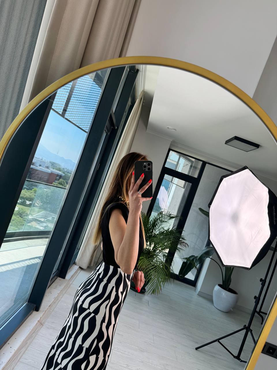 Siyah%20Beyaz%20Desenli%20Pamuklu%20Tok%20Doku%20Etek