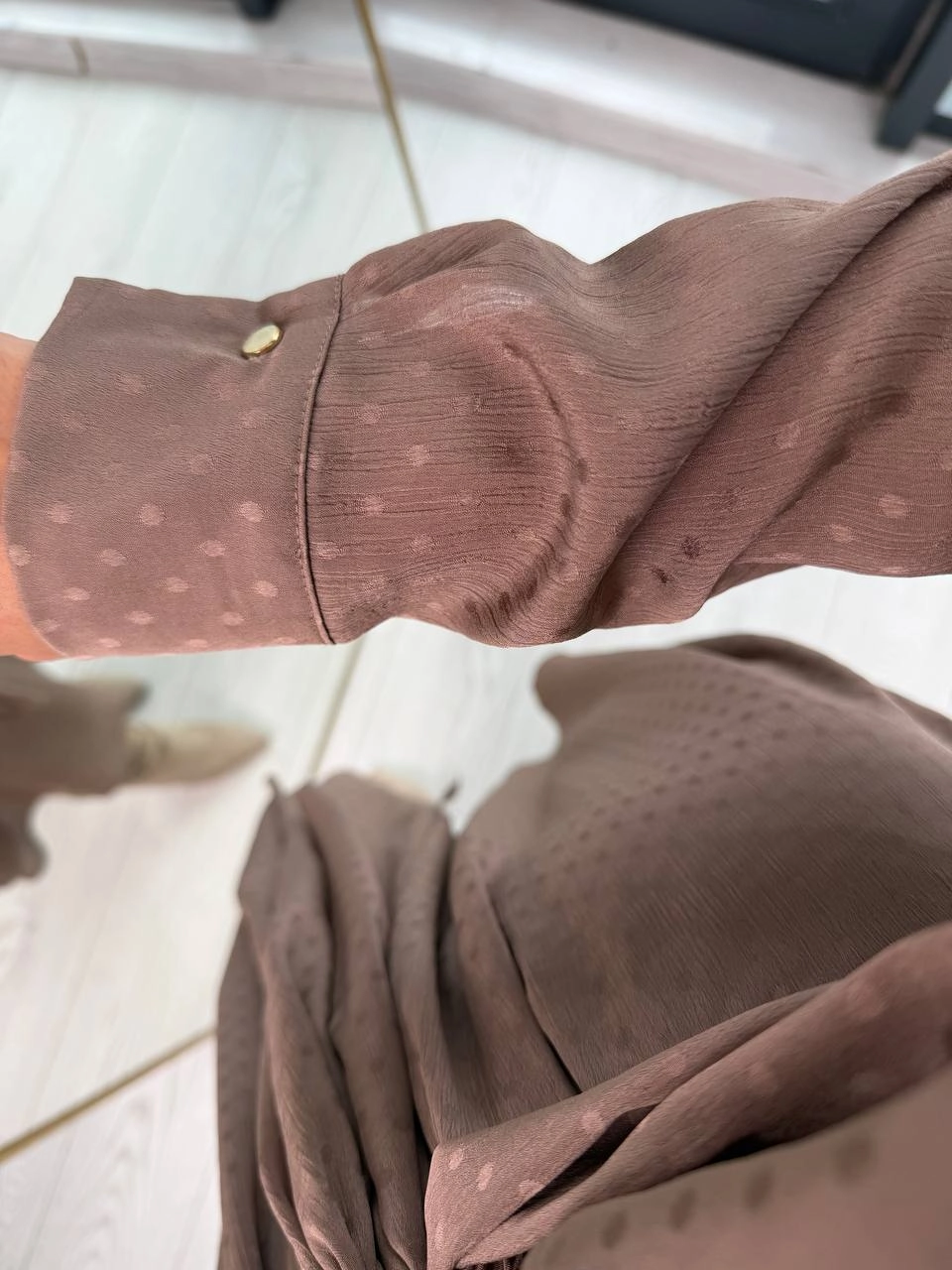 Vizon%20Bel%20Bağlama%20Detaylı%20Lüks%20Şifon%20Elbise