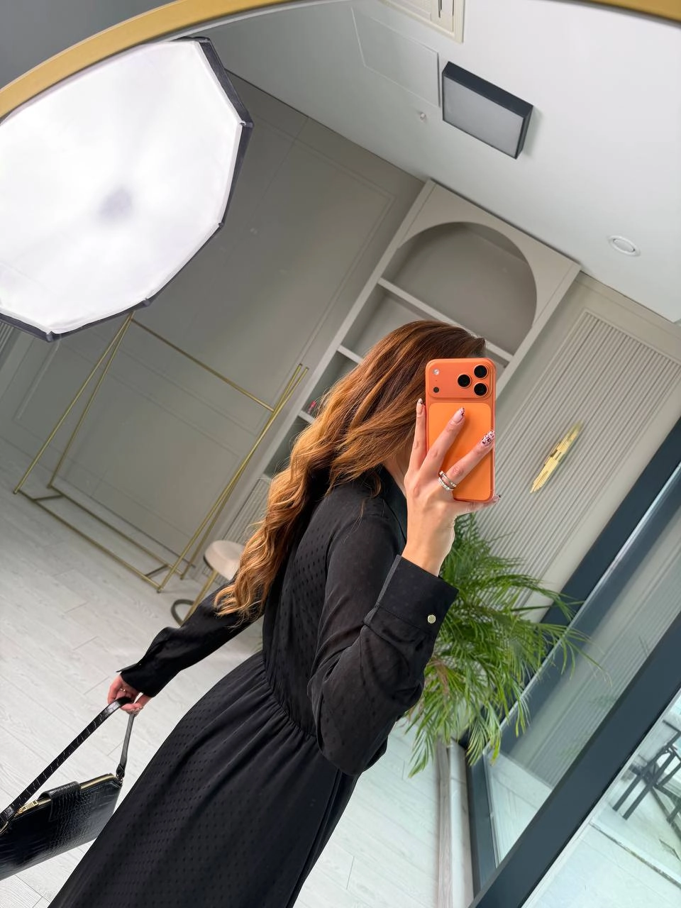 Siyah%20Bel%20Bağlama%20Detaylı%20Lüks%20Şifon%20Elbise