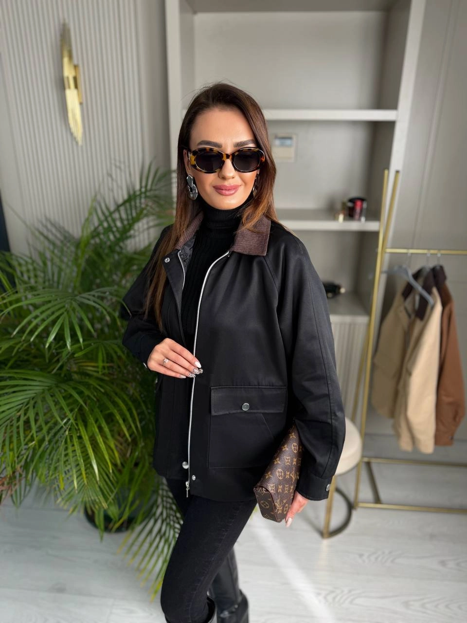 Siyah%20Astarlı%20Fitilli%20Yaka%20Ceket