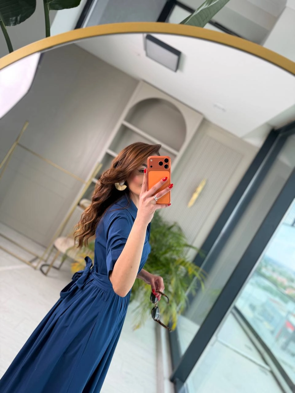 İndigo%20Cep%20Detaylı%20Lüks%20Kalite%20Pamuklu%20Poplin%20Kumaş%20Gömlek%20Elbise
