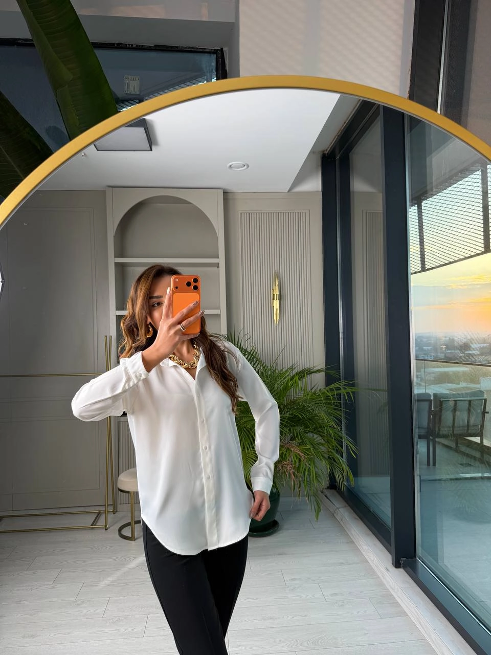 Beyaz%20Tok%20Saten%20Zara%20Model%20Gömlek