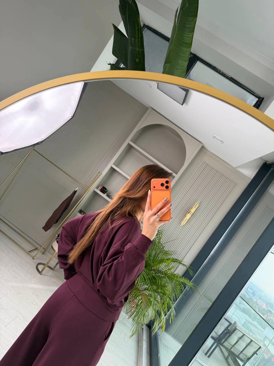 Mürdüm%20Oysho%20Kumaş%20Eşofman%20Takım