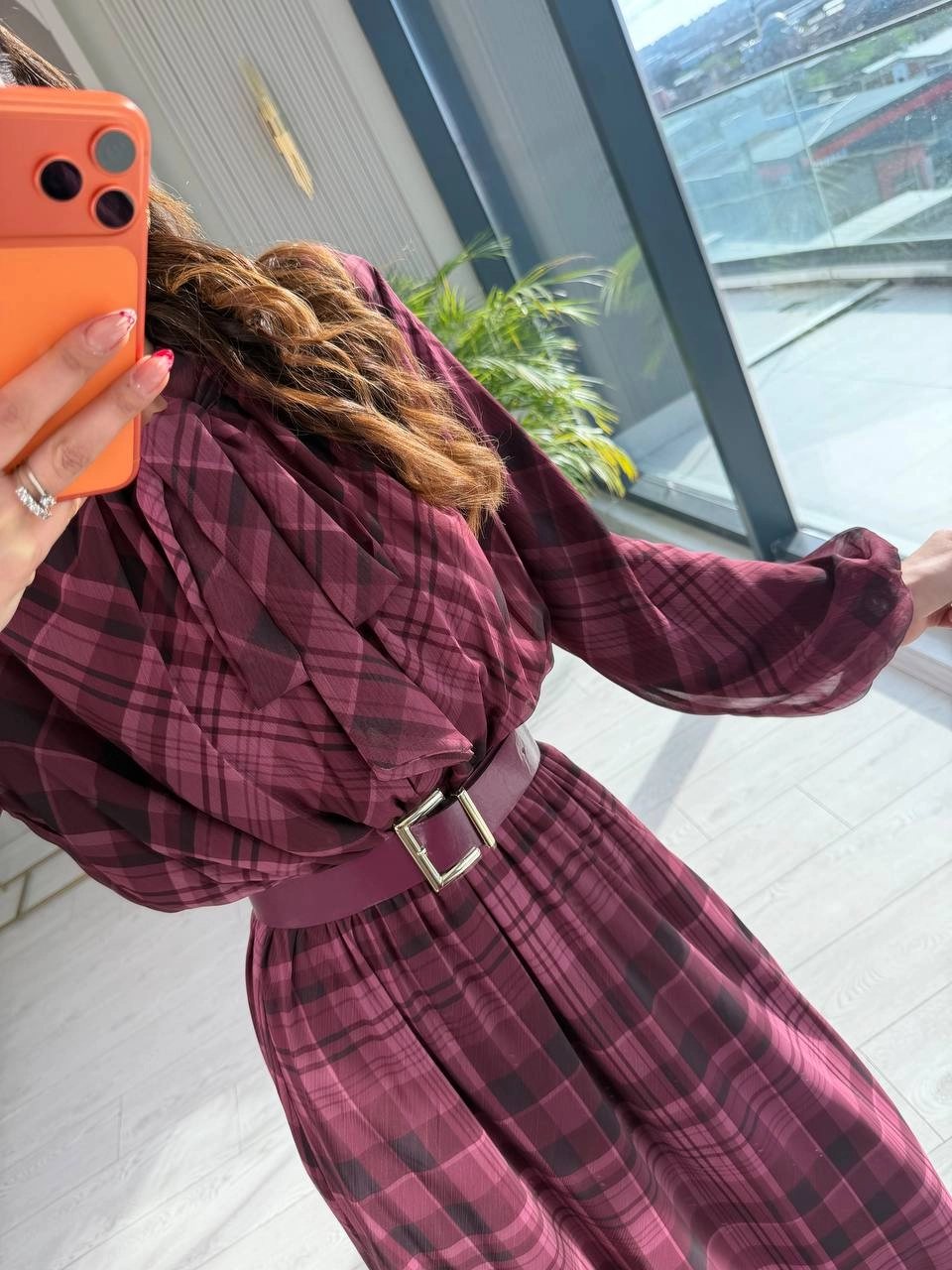 Bordo%20Full%20Astarlı%20Kemerli%20Lüks%20Kalite%20Şifon%20Elbise