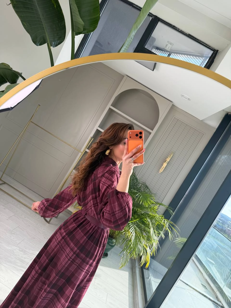 Bordo%20Full%20Astarlı%20Kemerli%20Lüks%20Kalite%20Şifon%20Elbise