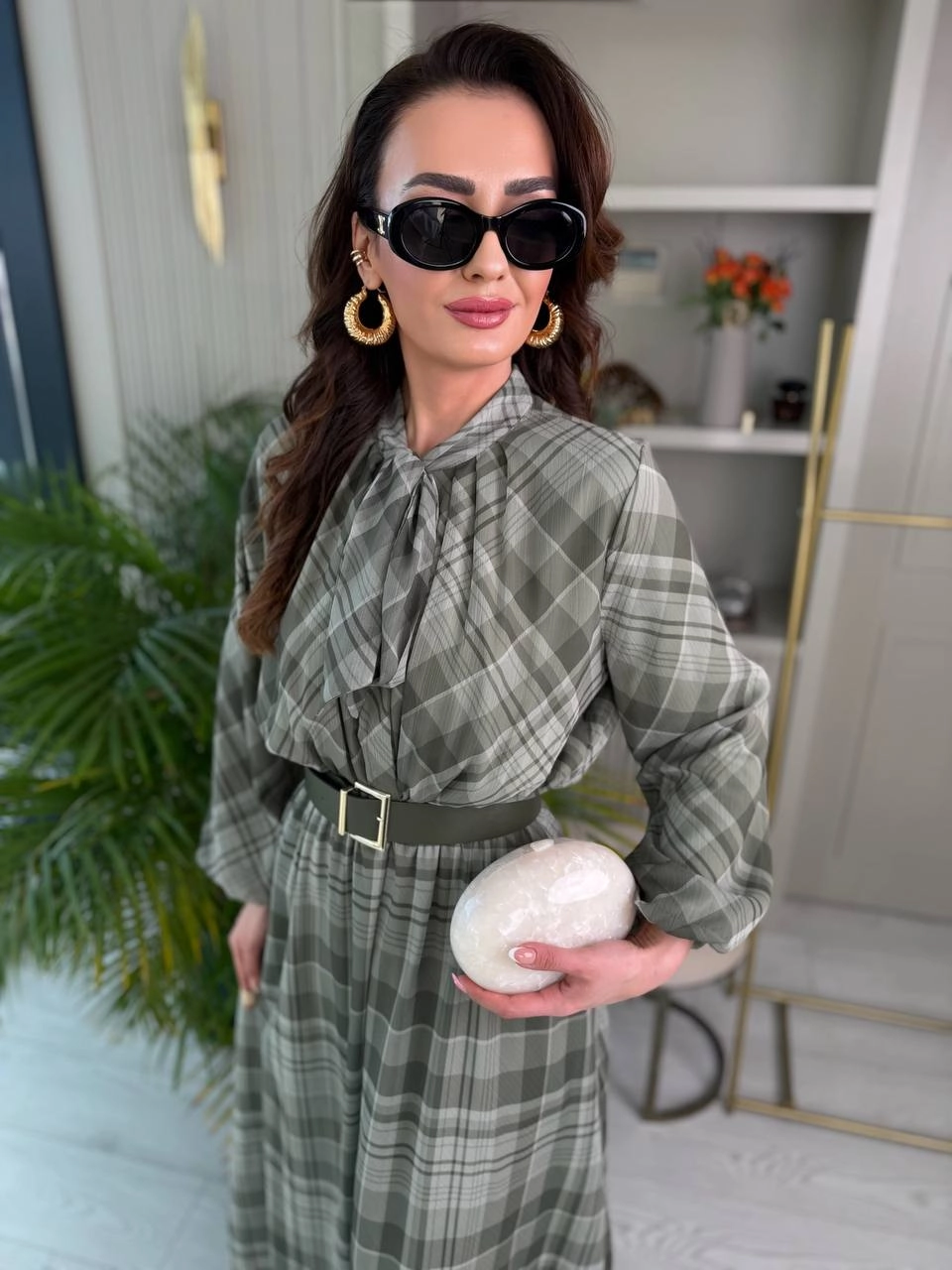 Haki%20Yeşil%20Full%20Astarlı%20Kemerli%20Lüks%20Kalite%20Şifon%20Elbise