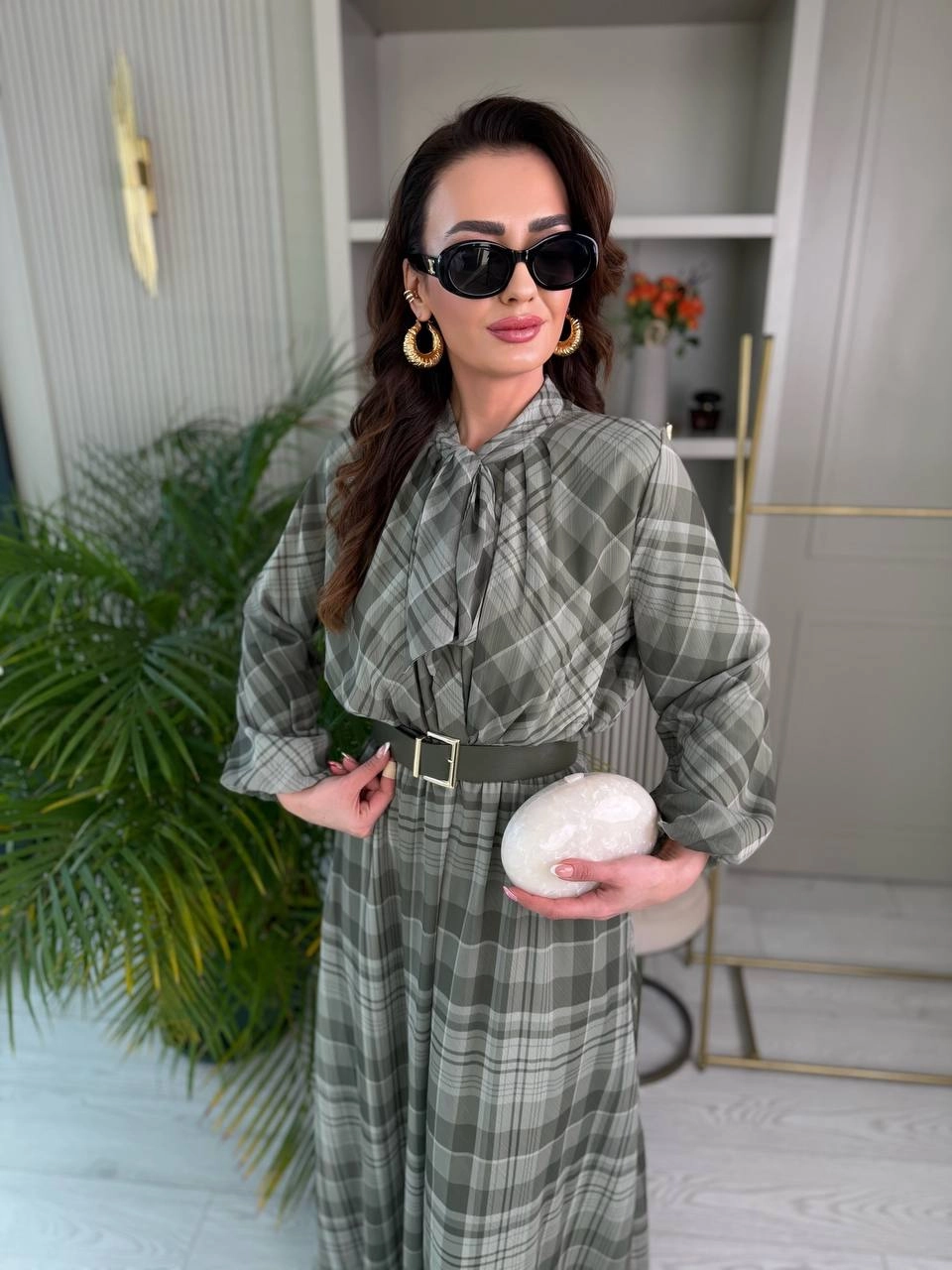 Haki%20Yeşil%20Full%20Astarlı%20Kemerli%20Lüks%20Kalite%20Şifon%20Elbise