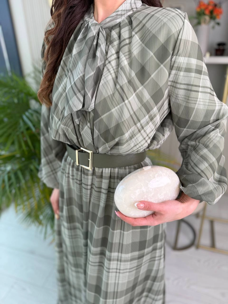 Haki%20Yeşil%20Full%20Astarlı%20Kemerli%20Lüks%20Kalite%20Şifon%20Elbise