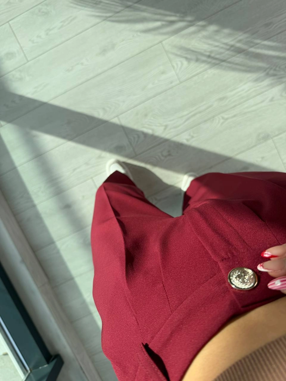 Bordo%20Zara%20Palazzo%20Kumaş%20Pantolon