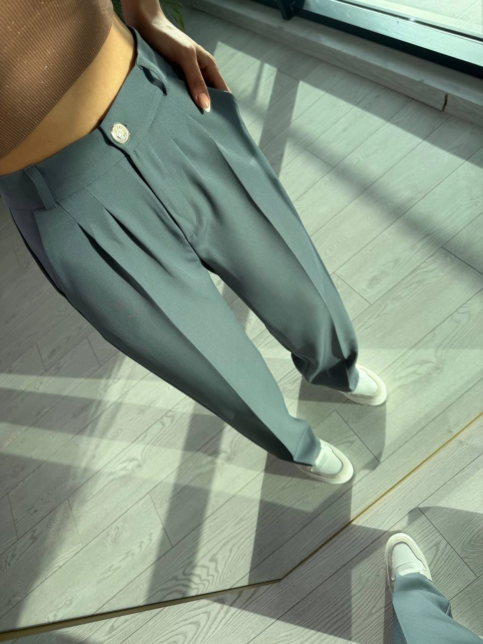 Gri%20Zara%20Palazzo%20Kumaş%20Pantolon