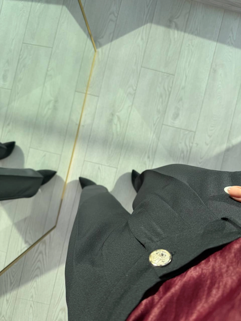Siyah%20Zara%20Palazzo%20Kumaş%20Pantolon