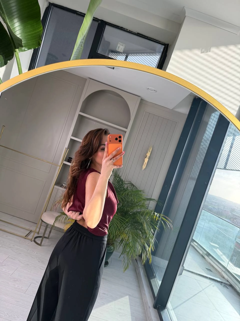Siyah%20Zara%20Palazzo%20Kumaş%20Pantolon