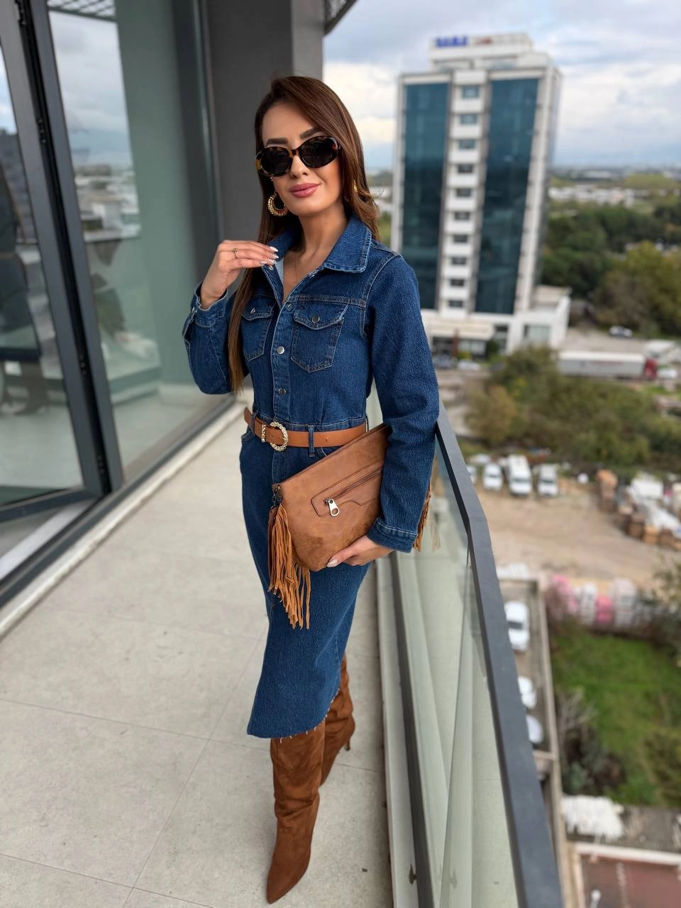 Zara%20Model%20Lüks%20Kalite%20Jean%20Elbise%20kemersizdir%20