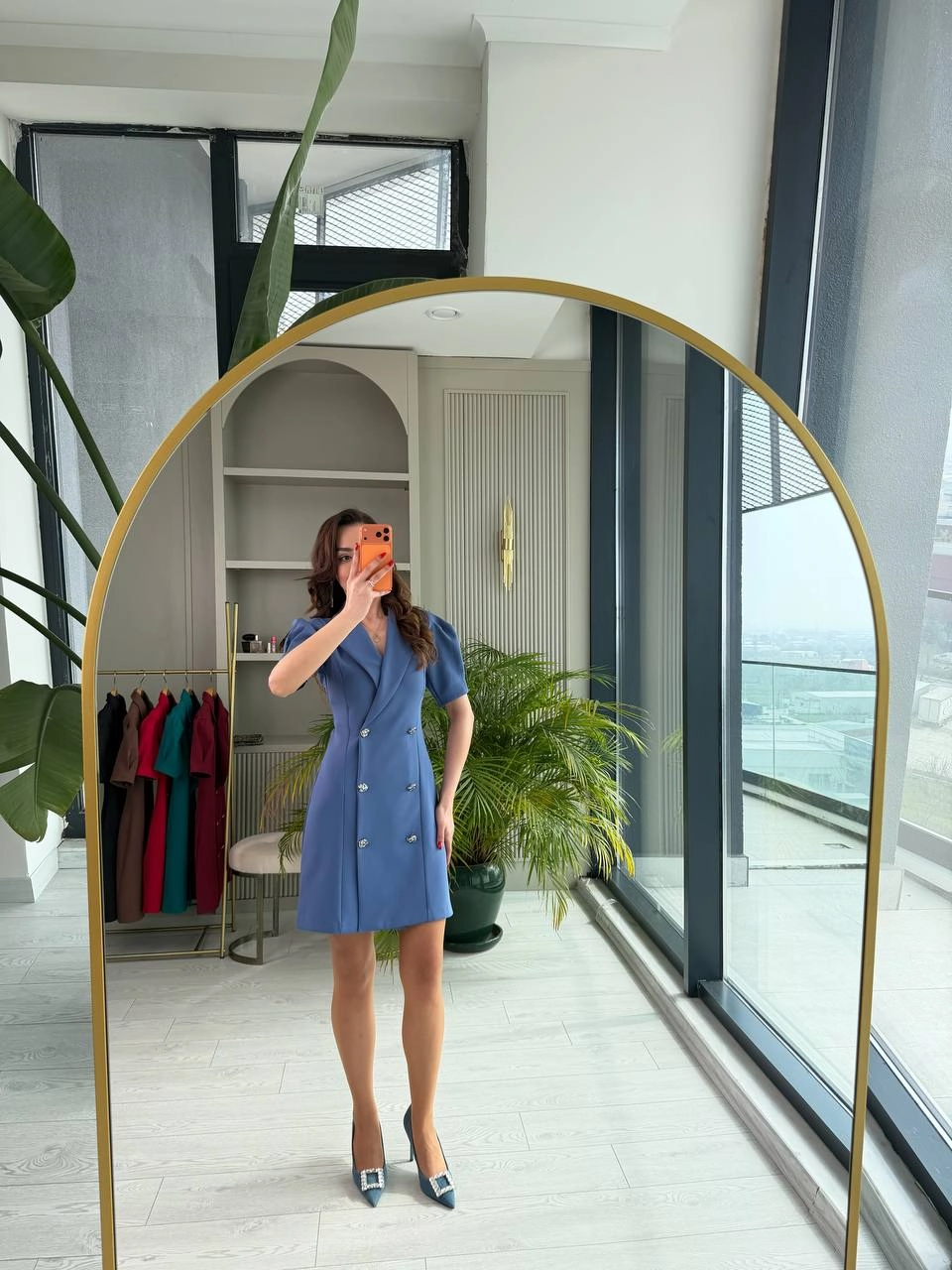 İndigo%20Mavi%20Lüks%20Kalite%20Atlas%20Kumaş%20Elbise