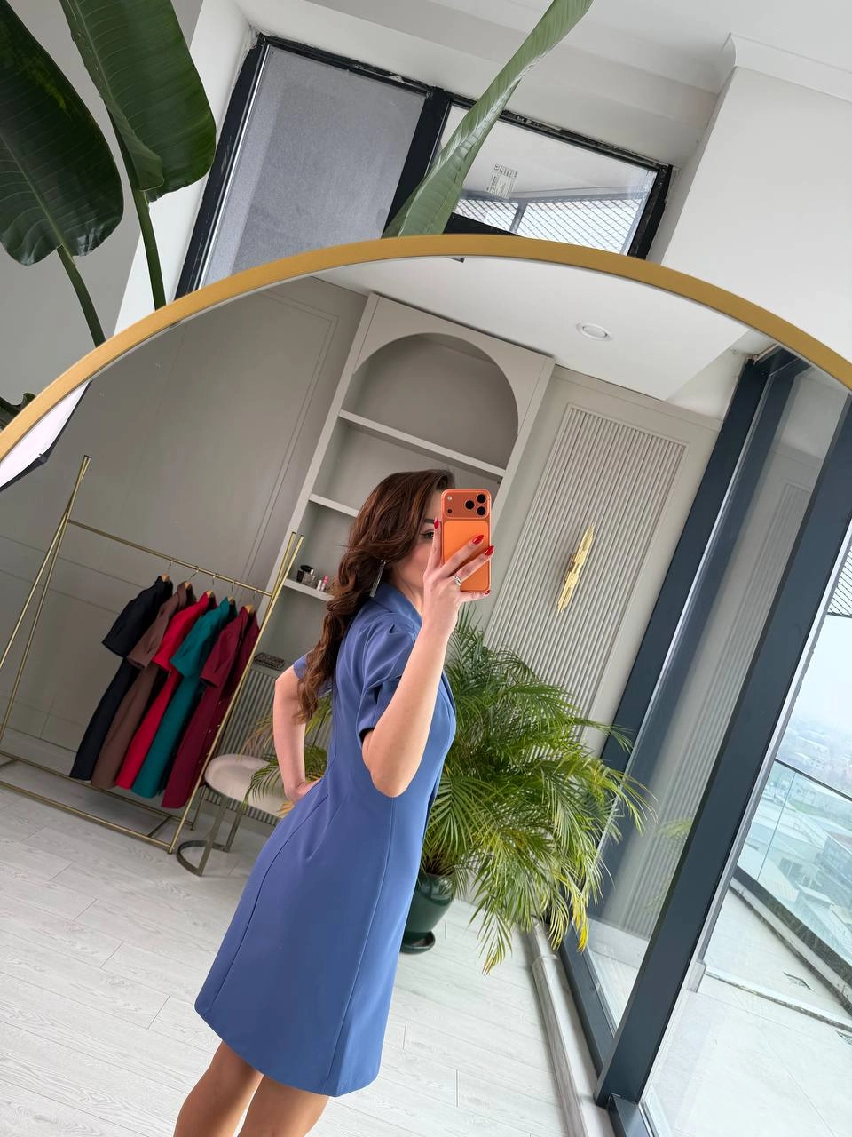 İndigo%20Mavi%20Lüks%20Kalite%20Atlas%20Kumaş%20Elbise