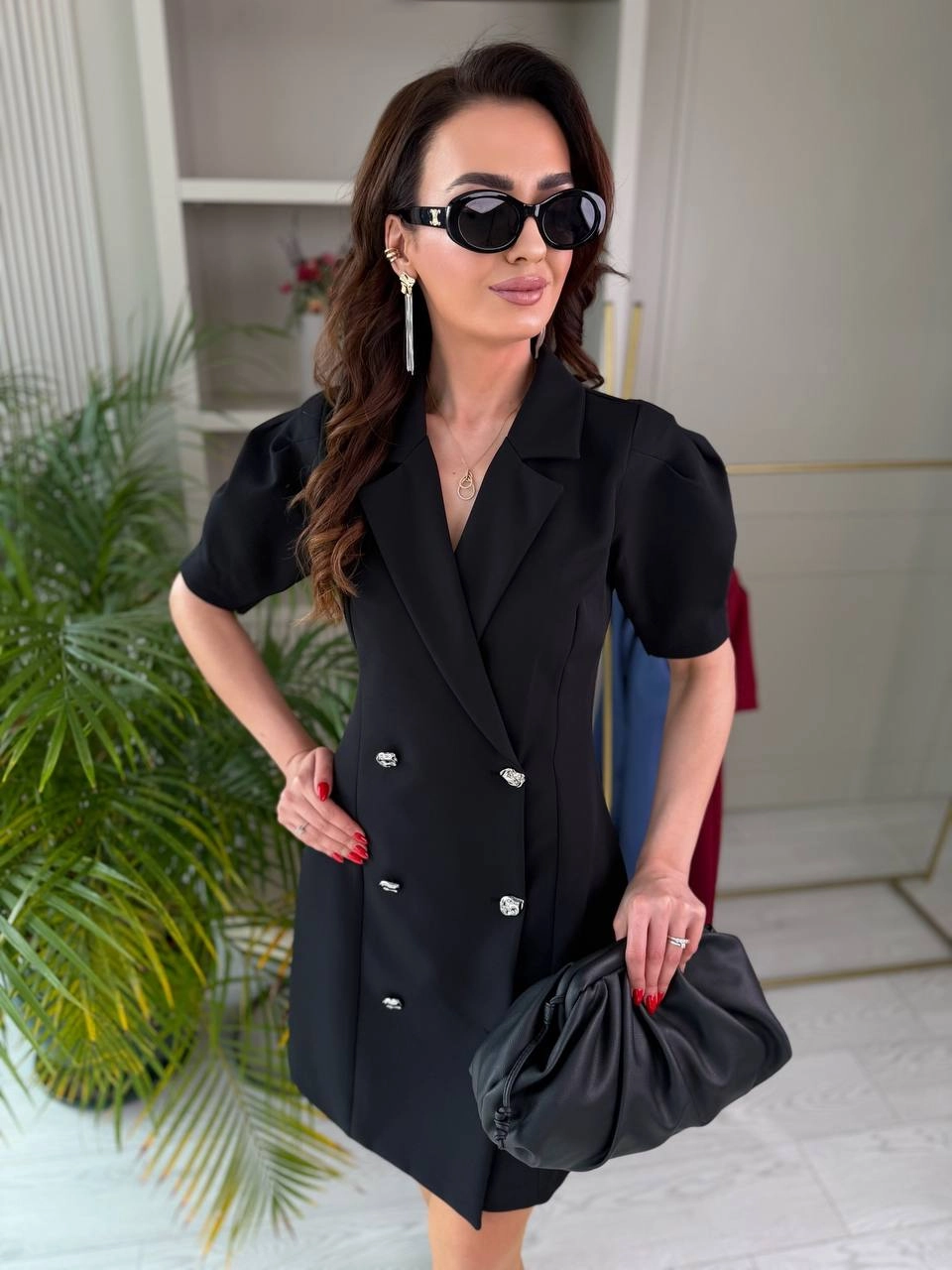 Siyah%20Lüks%20Kalite%20Atlas%20Kumaş%20Elbise