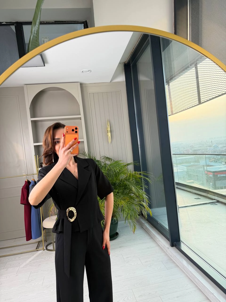 Tasarım%20Siyah%20toka%20detay%20ceket%20pantolon%20takım