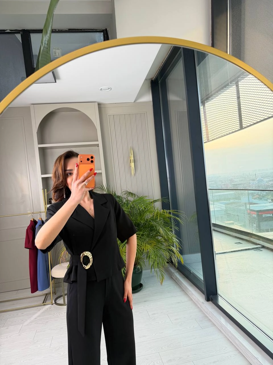 Tasarım%20Siyah%20toka%20detay%20ceket%20pantolon%20takım