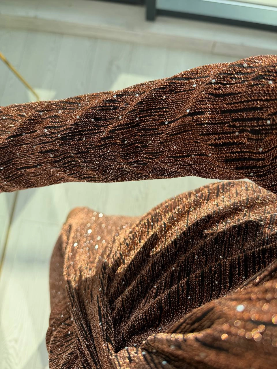 Bakır%20Minimal%20Taşlı%20Lüks%20Kalite%20Likralı%20Elbise