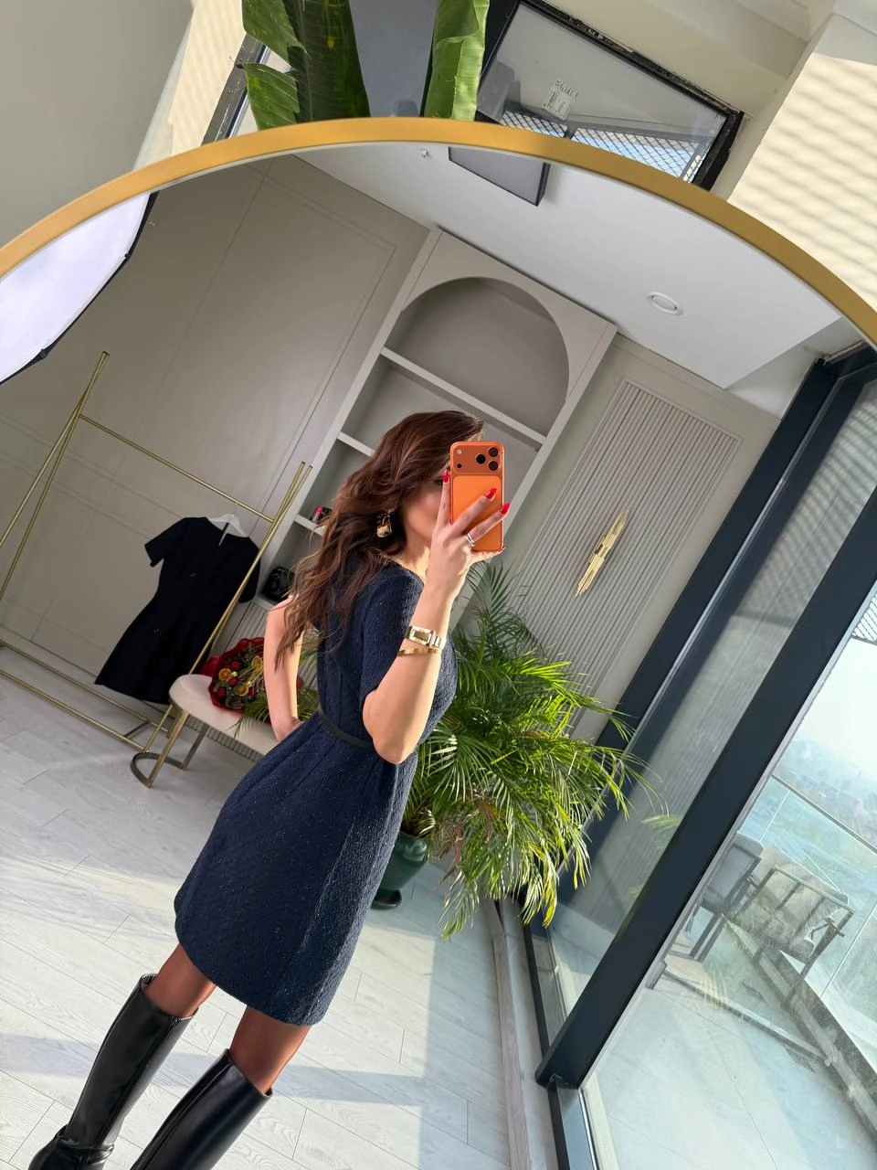 Lacivert%20Kemerli%20Lüks%20Kalite%20Tuvid%20Elbise