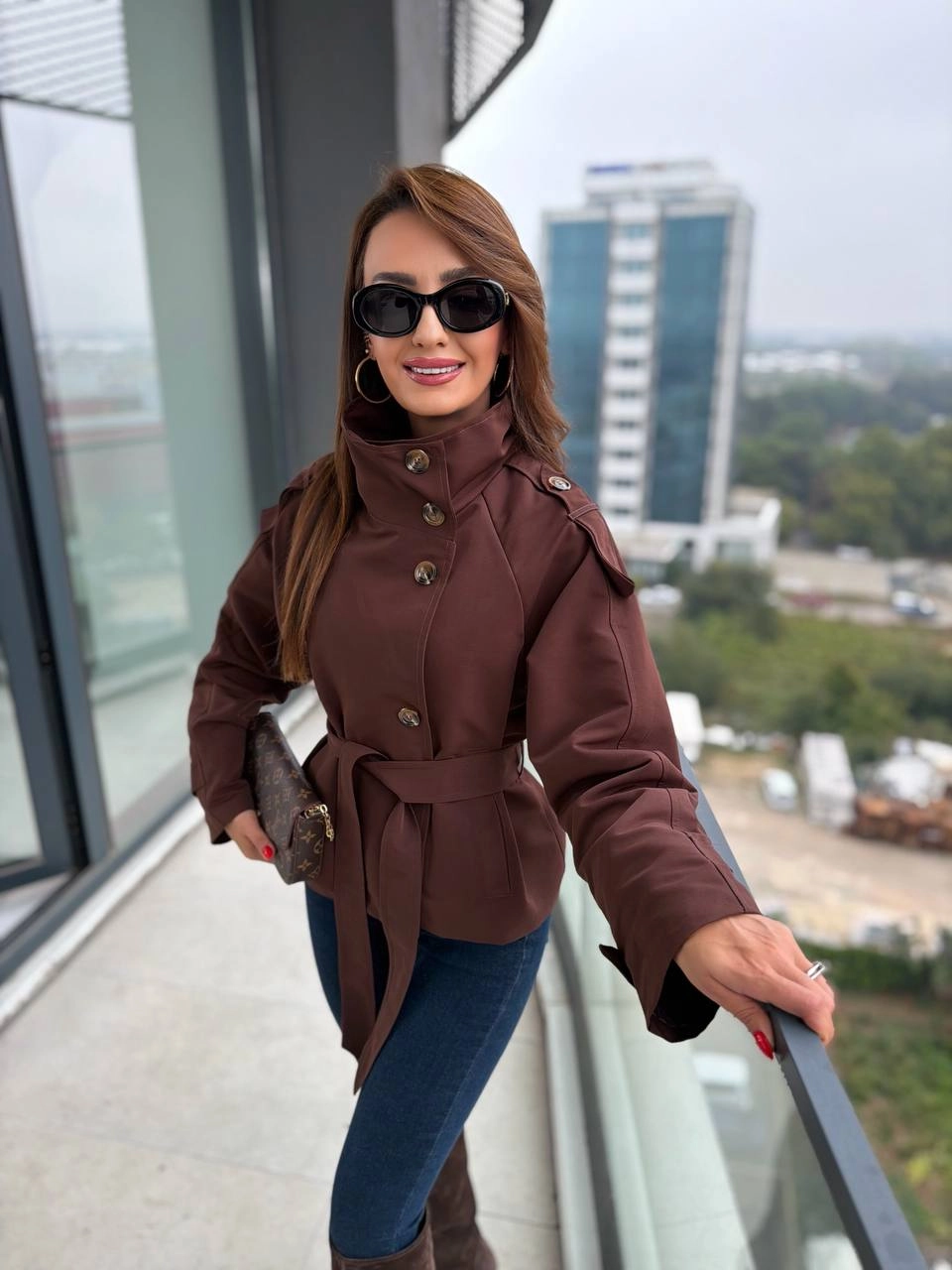 Kahverengi%20Full%20Astarlı%20Zara%20Model%20Trençkot