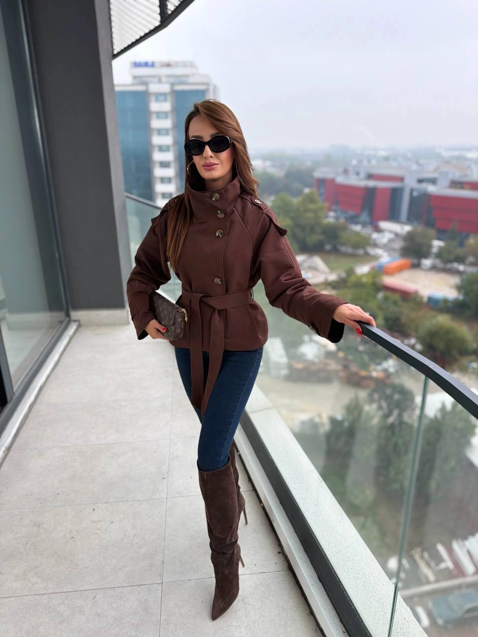 Kahverengi%20Full%20Astarlı%20Zara%20Model%20Trençkot