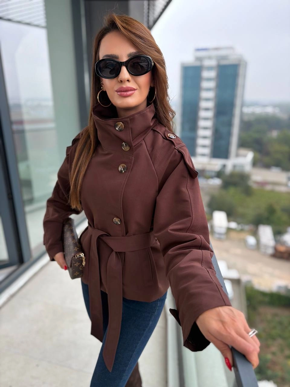 Kahverengi%20Full%20Astarlı%20Zara%20Model%20Trençkot