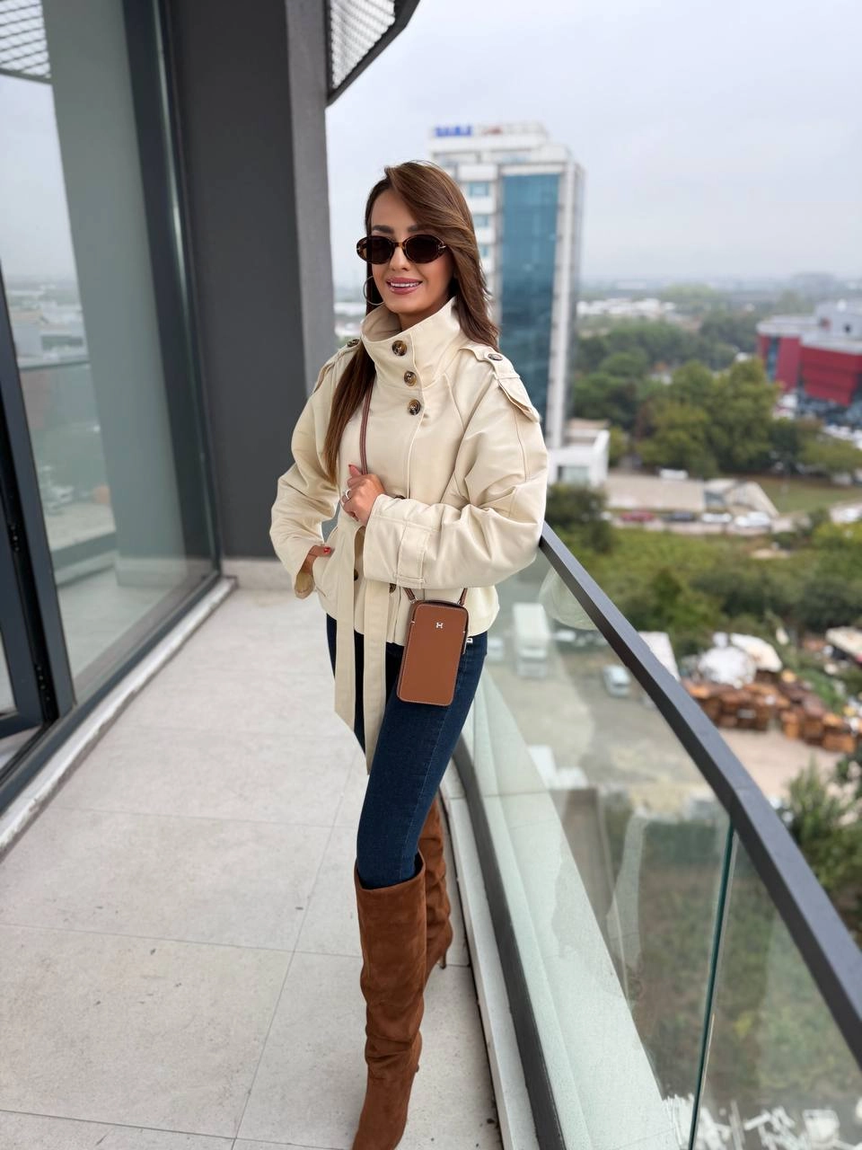 Taş%20Rengi%20Full%20Astarlı%20Zara%20Model%20Trençkot