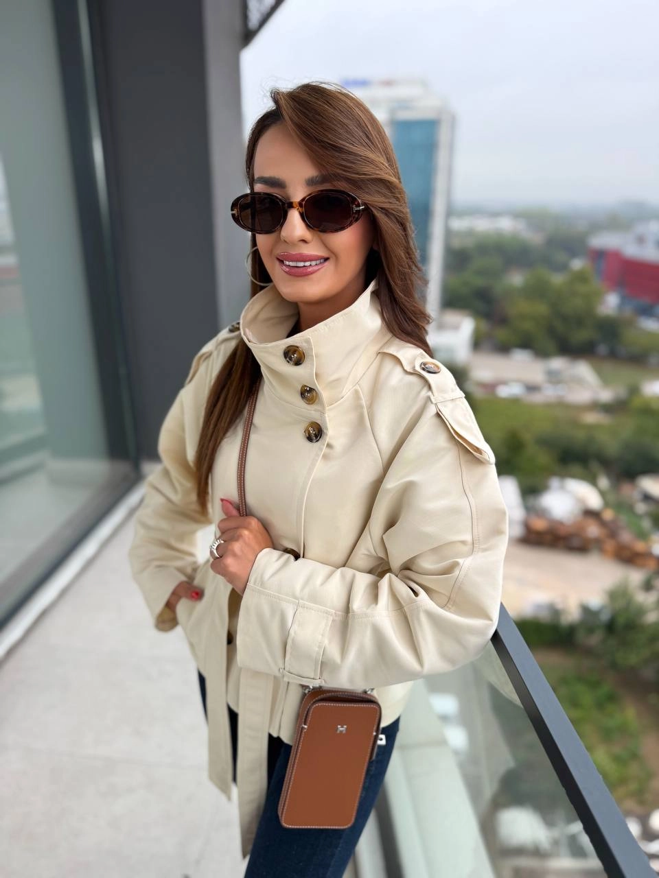 Taş%20Rengi%20Full%20Astarlı%20Zara%20Model%20Trençkot