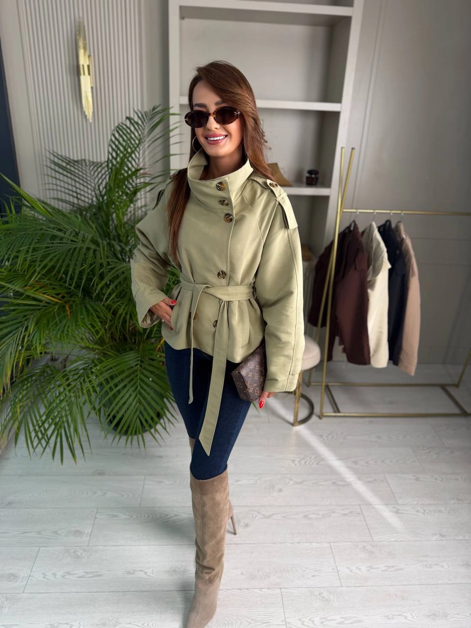 Haki%20Full%20Astarlı%20Zara%20Model%20Trençkot