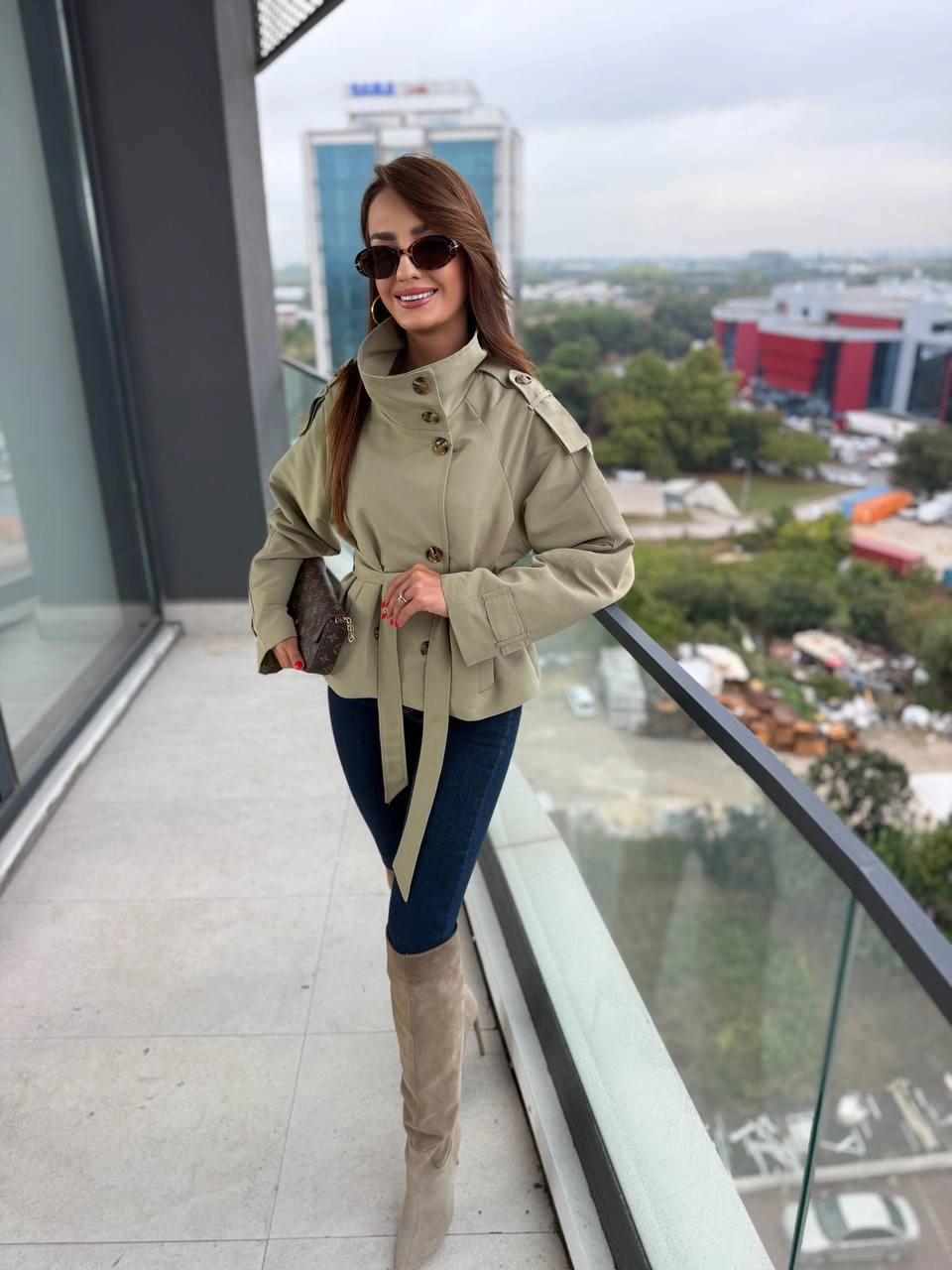 Haki%20Full%20Astarlı%20Zara%20Model%20Trençkot