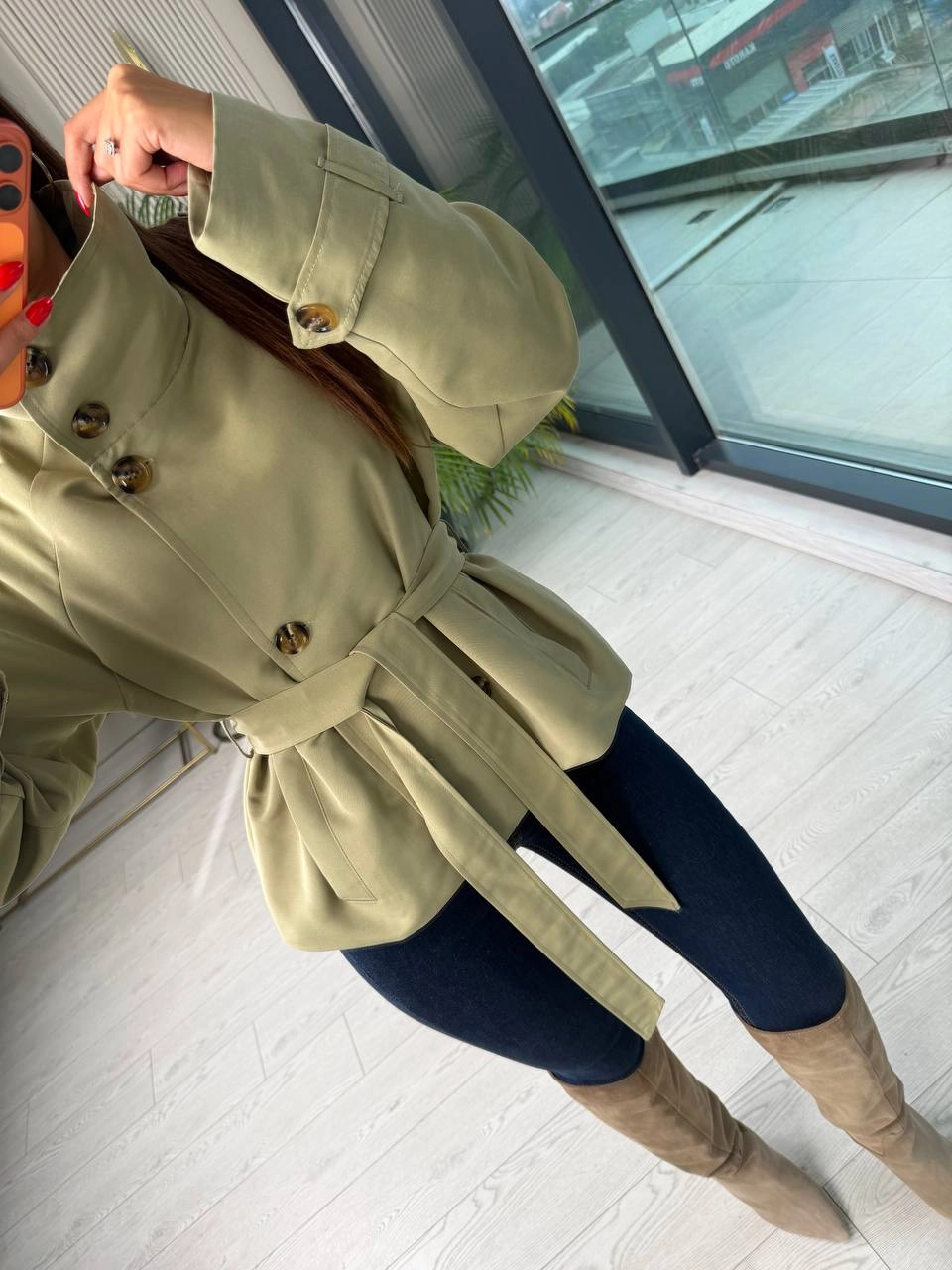 Haki%20Full%20Astarlı%20Zara%20Model%20Trençkot