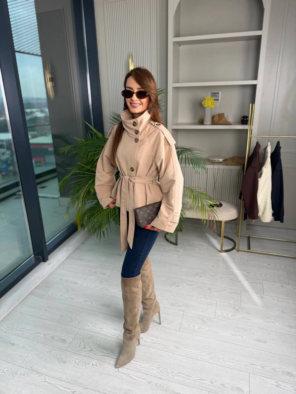 Vizon%20Full%20Astarlı%20Zara%20Model%20Trençkot